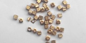 Square Brass Bead