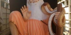 Marble Swamiji Statue