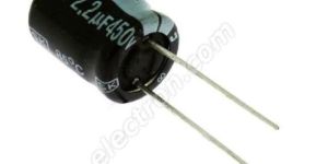 E-capacitor 2.2uf/450v 8*12