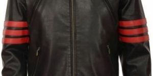 Mens Biker Leather Jacket