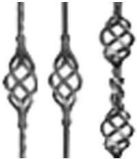 Wrought Iron Bar And Basket