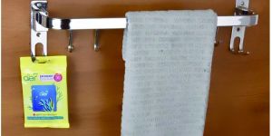 KI 702 Stainless Steel Folding Towel Rod