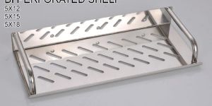 SS Bathroom Shelf