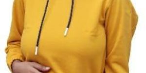 WOMEN'S RICH FLEECE CROP HOODIE