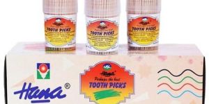 Hana Finest Round Wooden Toothpicks