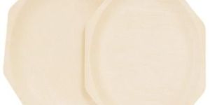 Ambassador Wooden Hexa Shape Plate