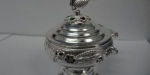 Silver Sindoor Box