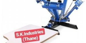 Single Colour Flat T-shirt Screen Printing Machine