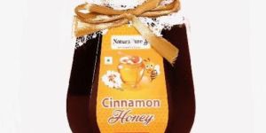 Naturapure Ls-raw 100% Pure Natural Super Delicious, Therapeutic Cinnamon Infused Wild Forest Honey