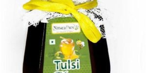 Naturapure Ls - Raw Natural Unprocessed Vana Tulsi Flower Honey 100% Pure Therapeutic Honey.