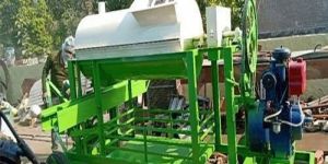 2 Ton Semi Automatic Clay Brick Making Machine