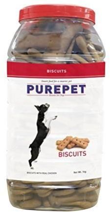 Purepet Mutton Flavour Real Chicken Biscuit Dog Food