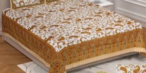 Sanganeri Printed Bedsheet