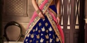 Velvet Silk Lehenga Choli