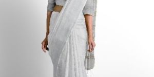 Linen Saree