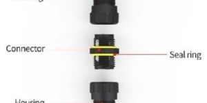 LED Lighting Outdoor Cable M8 M12 IP 68 2 Pin 3 Pin Waterproof Connector