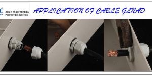 Dustproof Black Grey Nylon Plastic Cable Gland