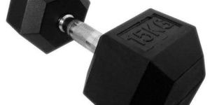 Rubber Hex Dumbbells