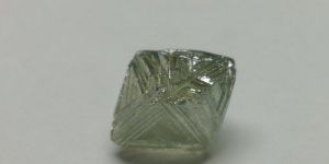 Rough Moissanite ,Light Blue near White Colour,excellent Cut