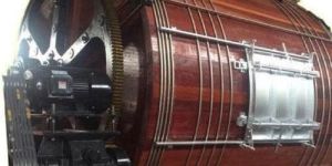 Leather Tannery Wood Drum