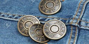 Denim Jeans Button
