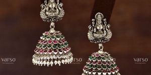 Silver Polish Alloy Earings