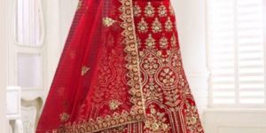 Velvet Lehenga Choli