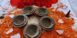 Cow Dung Diya