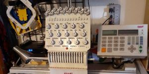 SWF Single Head, 15 Needle Embroidery Machine