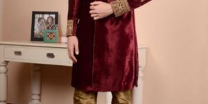 Velvet Sherwani