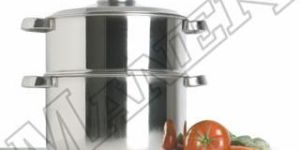 Stainless Steel Steamer Set