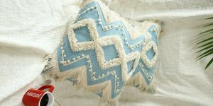 Hand Embroidered Cushion Cover