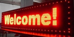 Welcome P3 Scrolling LED Display