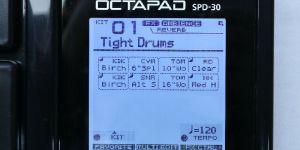 Roland SPD-30 Octapad Black Electric Brain V-Drum SPD30