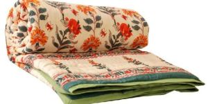 Ratnavali Handblock Printed Cotton Quilt