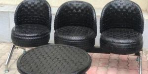 3 Seater Bench with Table