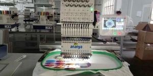 Single Head Embroidery Machine