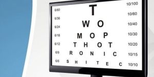 Visual Acuity Testing Chart