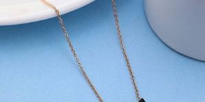 Rose Gold Plated Swan Chain