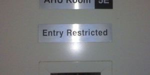 Stainless Steel Name Plate