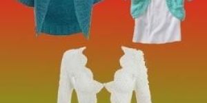 Crochet Colorful Shrug Tops