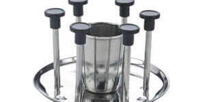 Stainless Steel Fancy Glass Stand