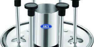 Stainless Steel Royal Glass Stand