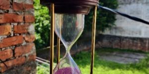 CPE Heavy Wooden Sand Timer 5 Min