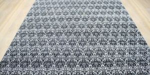 Hand Knotted Wool silk5