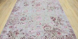 Hand Knotted Wool silk11