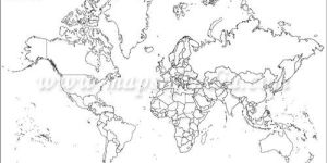 Outline Map Chart