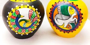 Terracotta Painted Pots