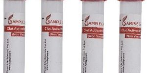 Non Vacuum Blood Collection Tubes Clot Activator