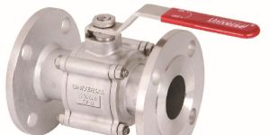 IC 3 Pcs Flanged Ball Valve